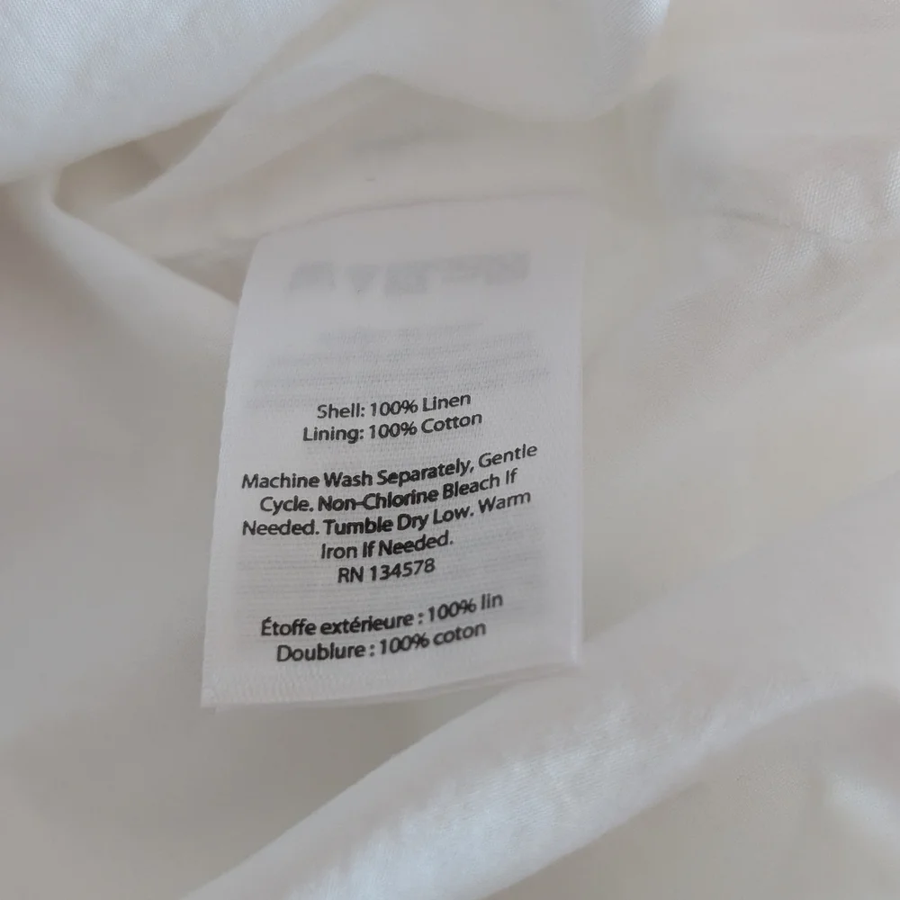 NWOT Vineyard Vines Linen Women's Skirt - Picture 5 of 7